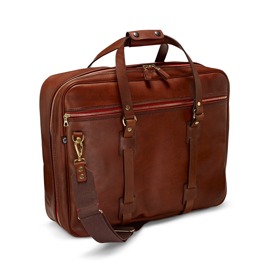 Flight Bag Leather Briefcase