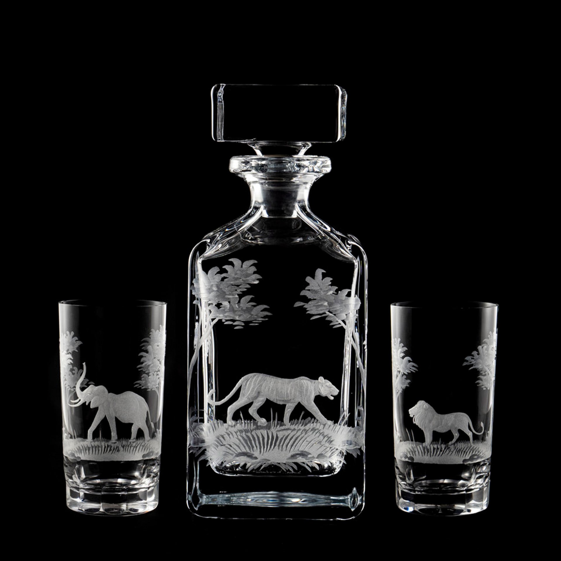 Whiskey Decanter - Tiger – Beretta Gallery USA