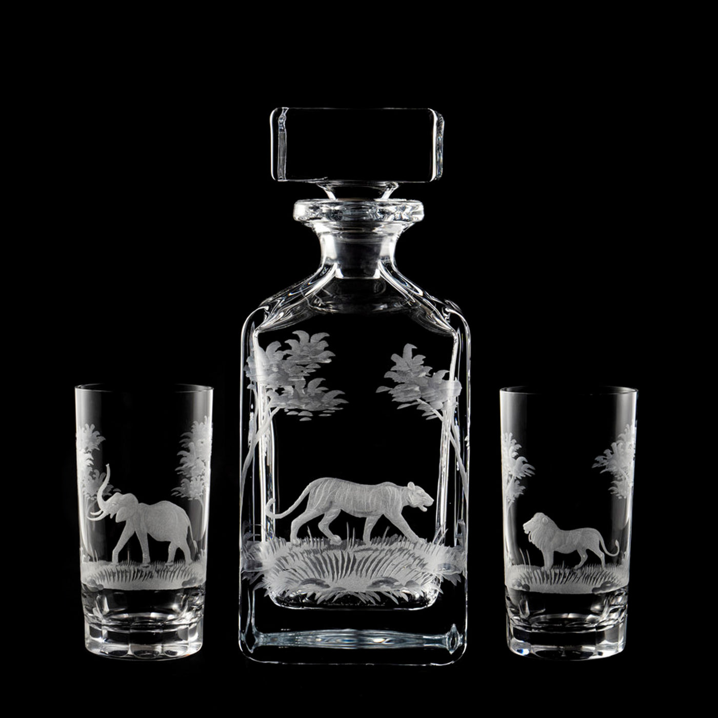 Whiskey Decanter - Tiger