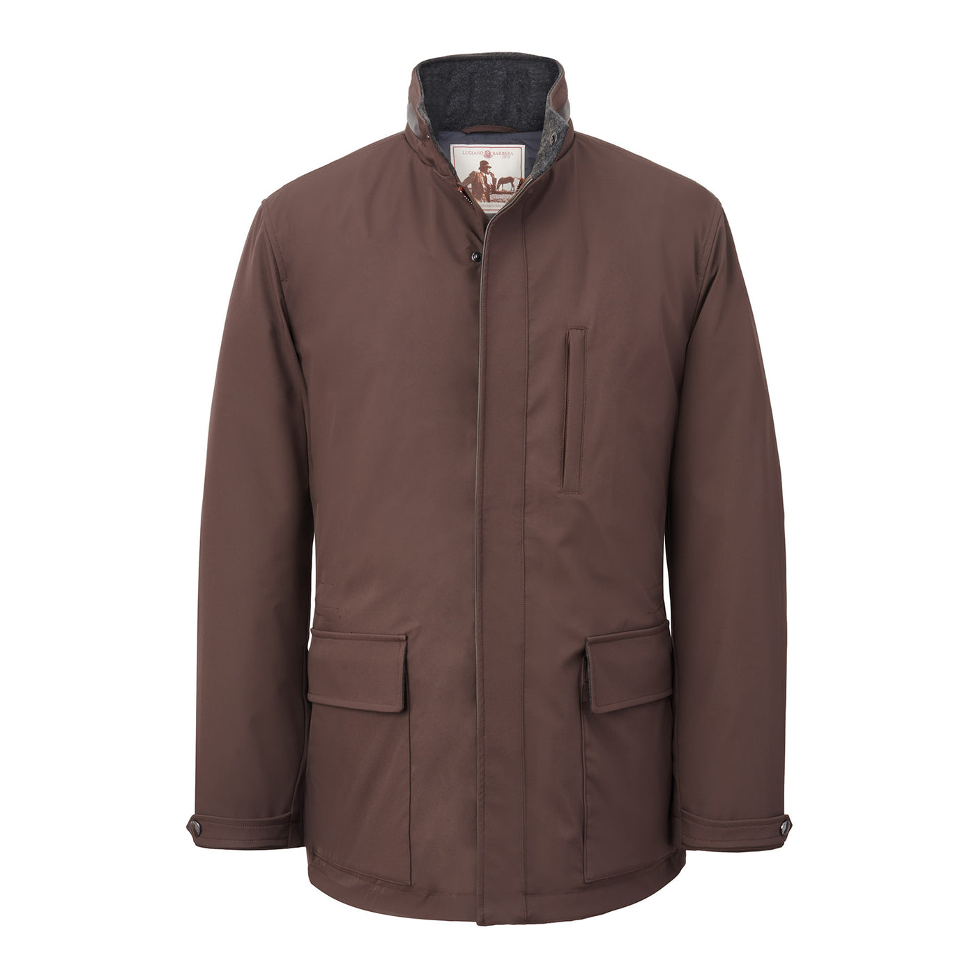 Techno Overcoat - Brown