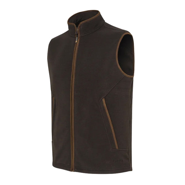 Mens Thermal Hunting Vest Arlington Vest in Brown Bark Beretta