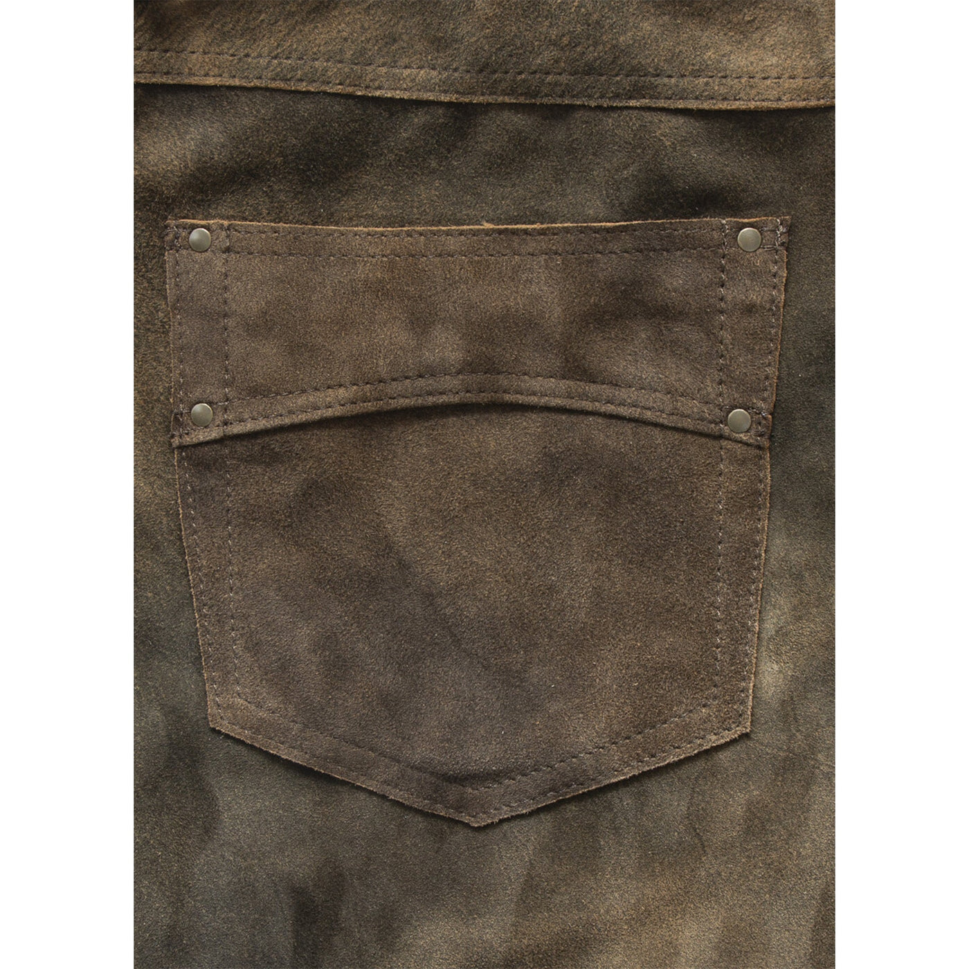 Romeo Goat Leather Trousers - Acacia