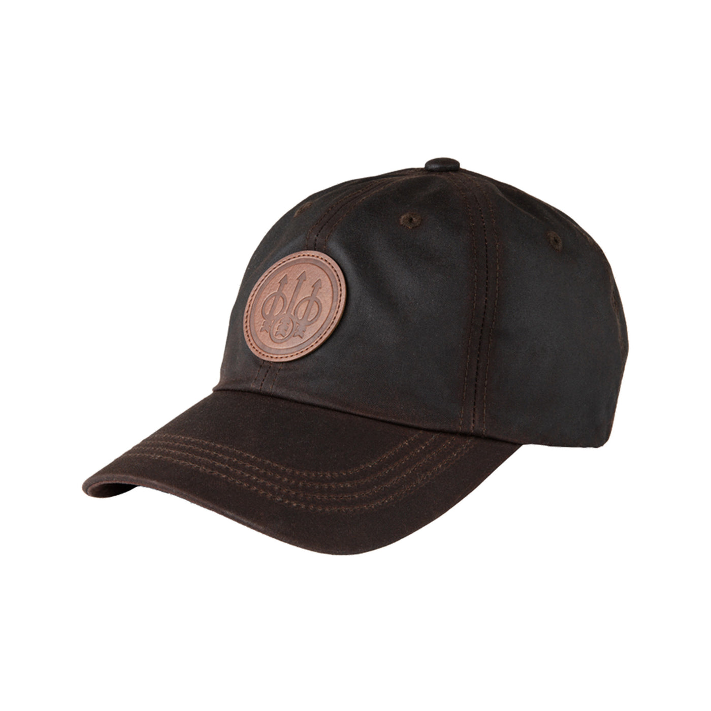 Waxed Patch Baseball Hat - Whiskey