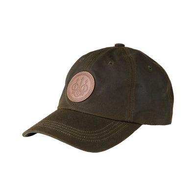 Waxed Patch Baseball Hat - Green Olive
