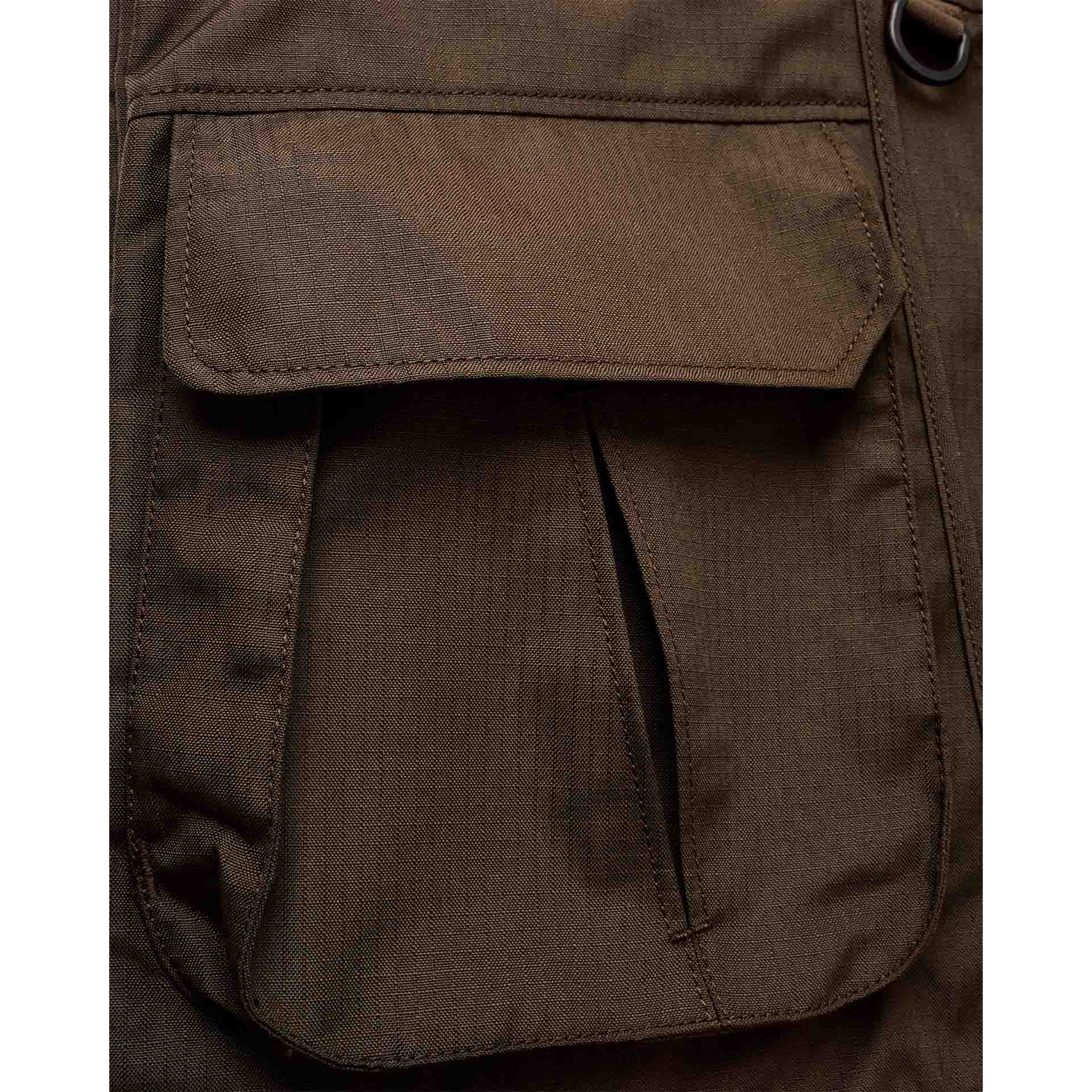 Command Pro Vest - Brown Bark & Orange