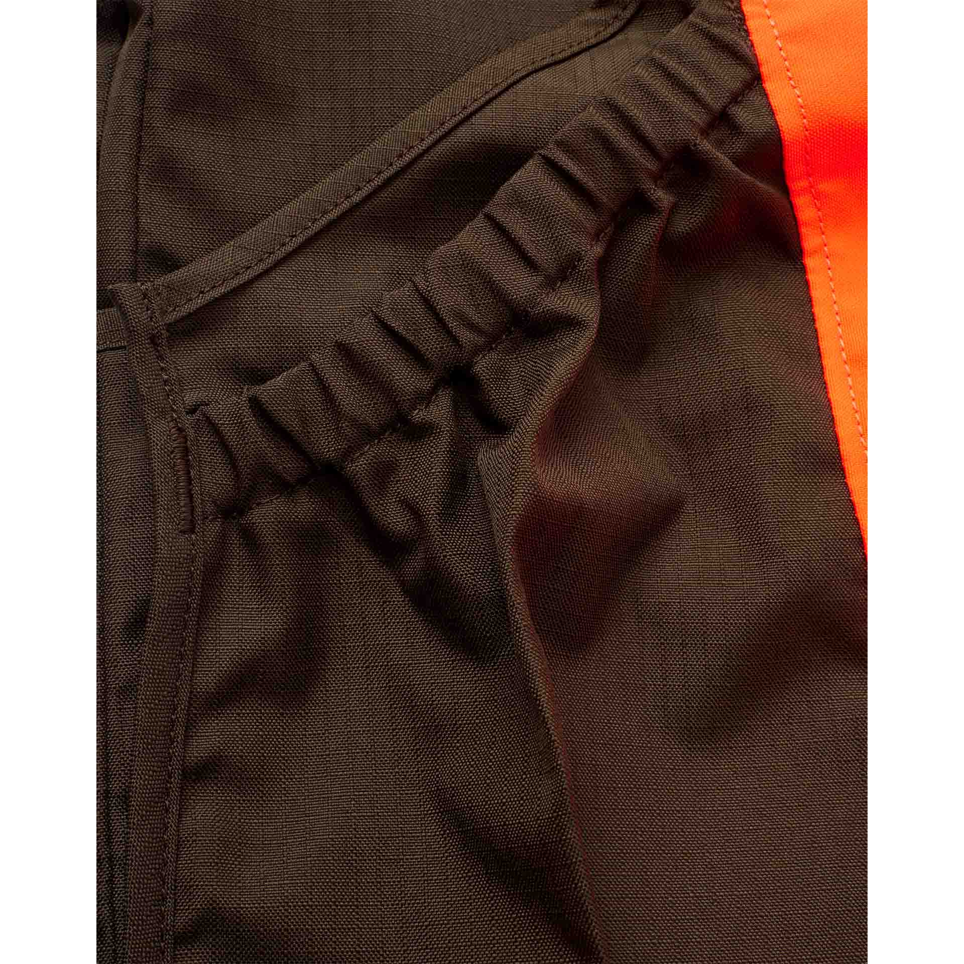 Command Pro Vest - Brown Bark & Orange