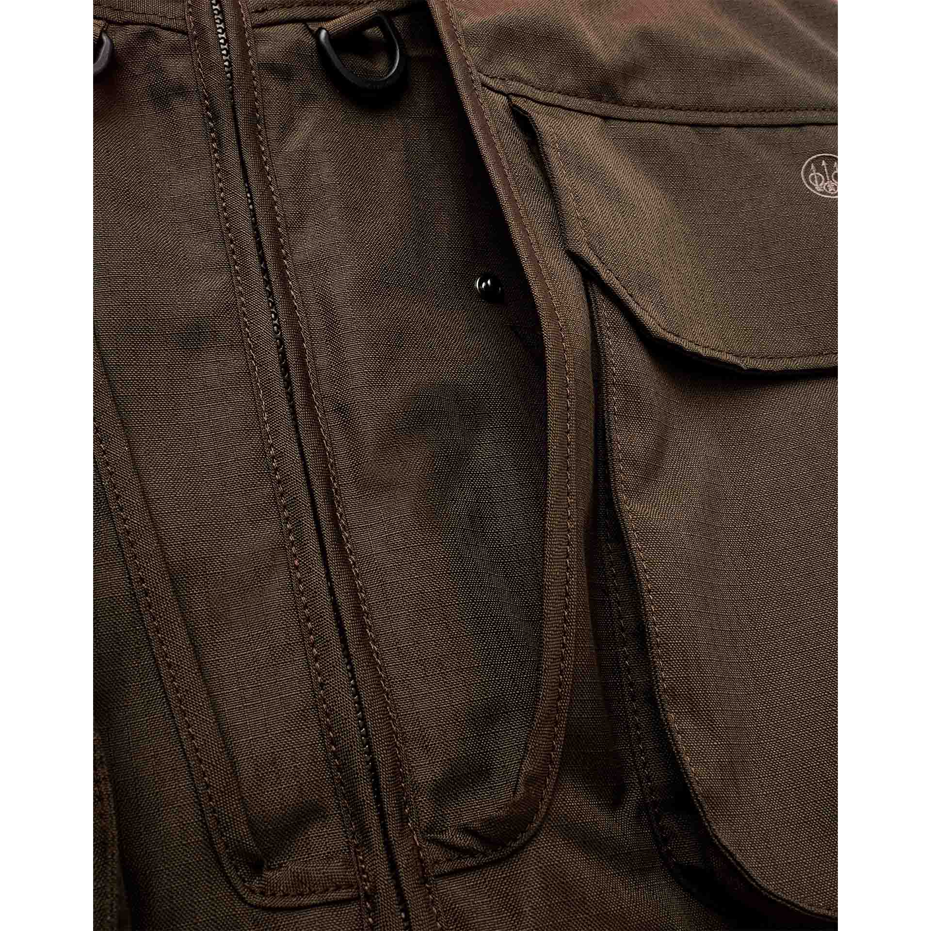 Command Pro Vest - Brown Bark & Orange