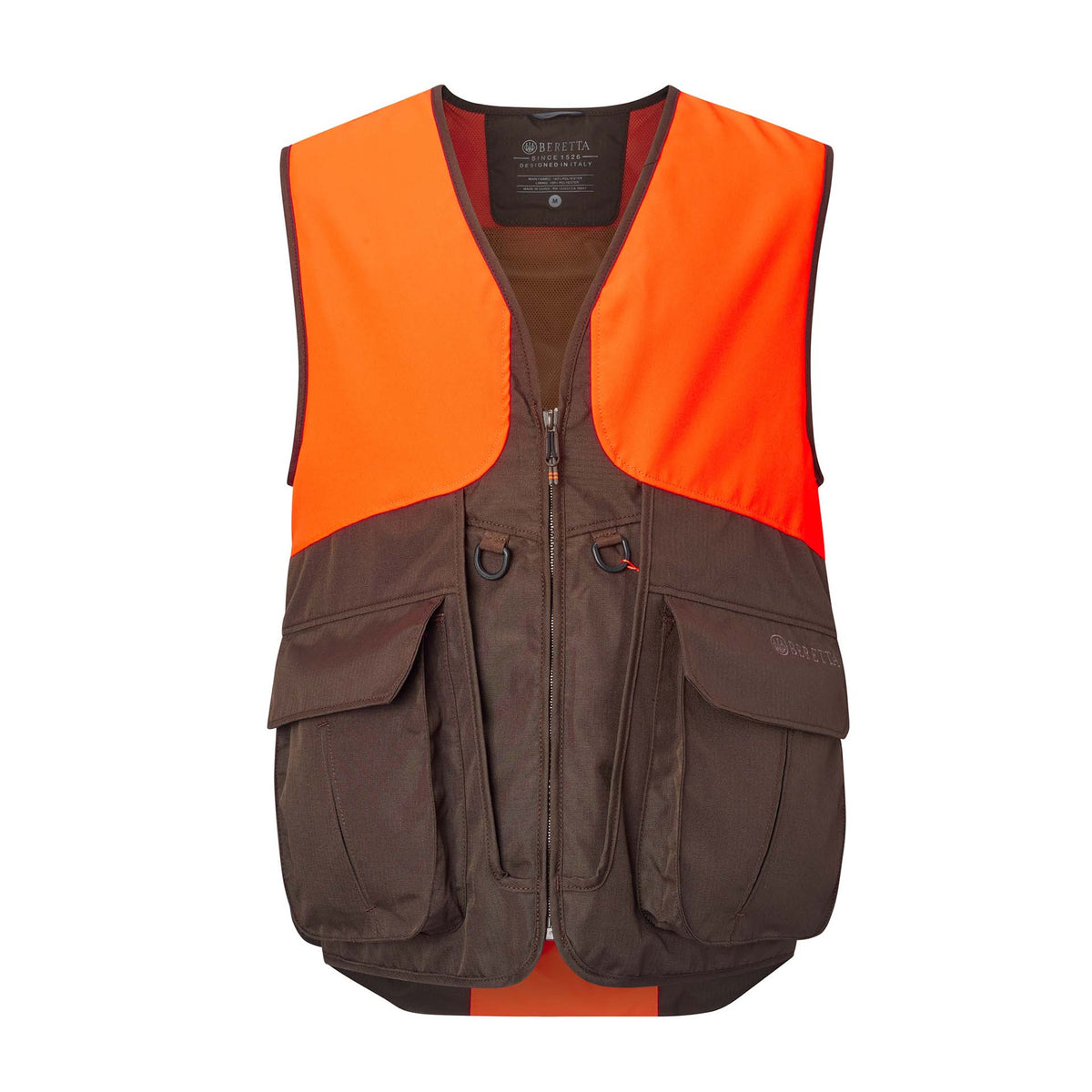 Command Pro Vest - Brown Bark & Orange