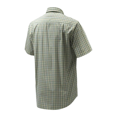 Trail Short Sleeves Shirt - Green Check