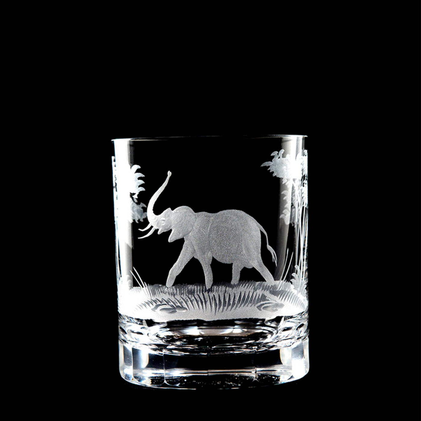 African Glass Old Fashion - Elephant