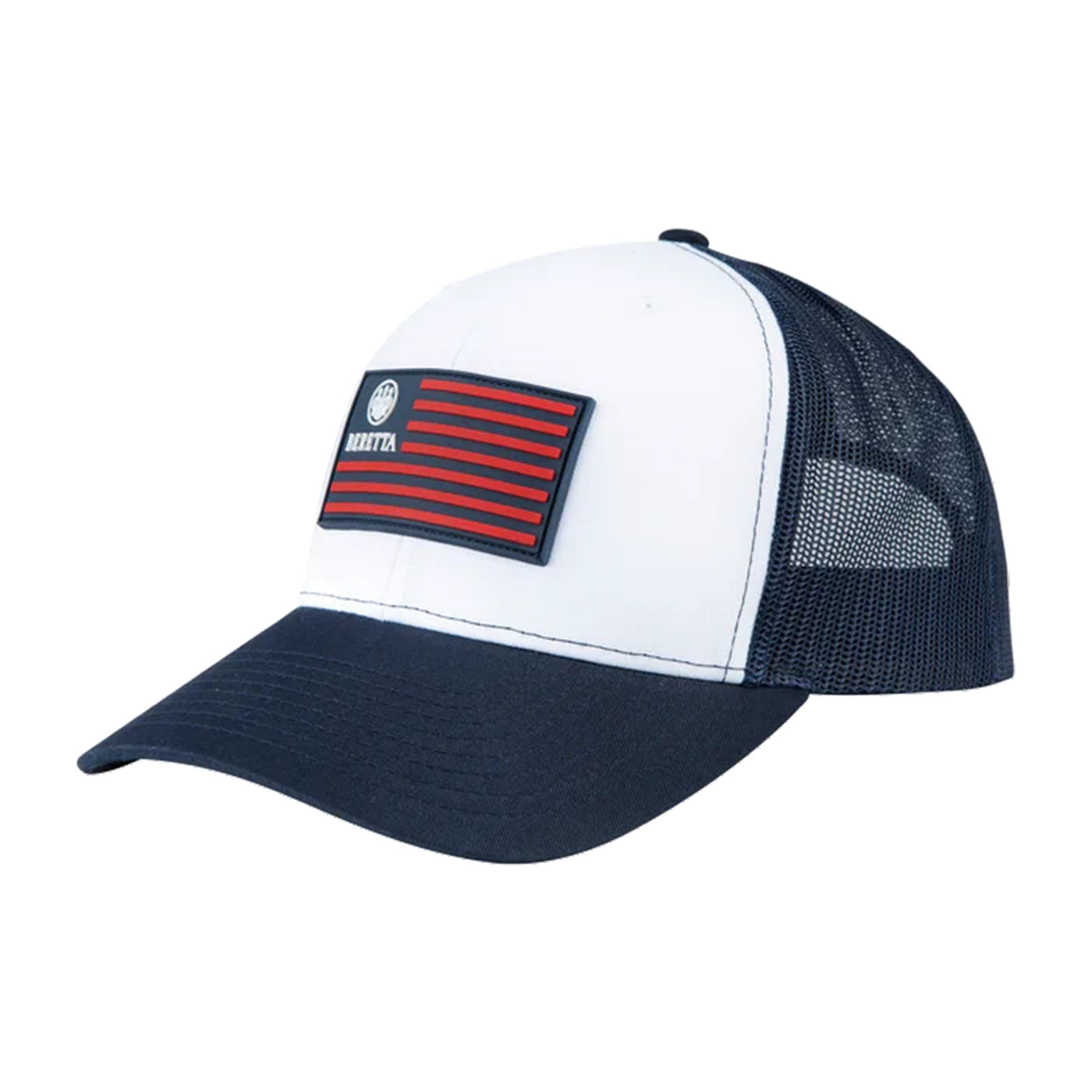 Stryker Trucker Hat - Blue Navy & White