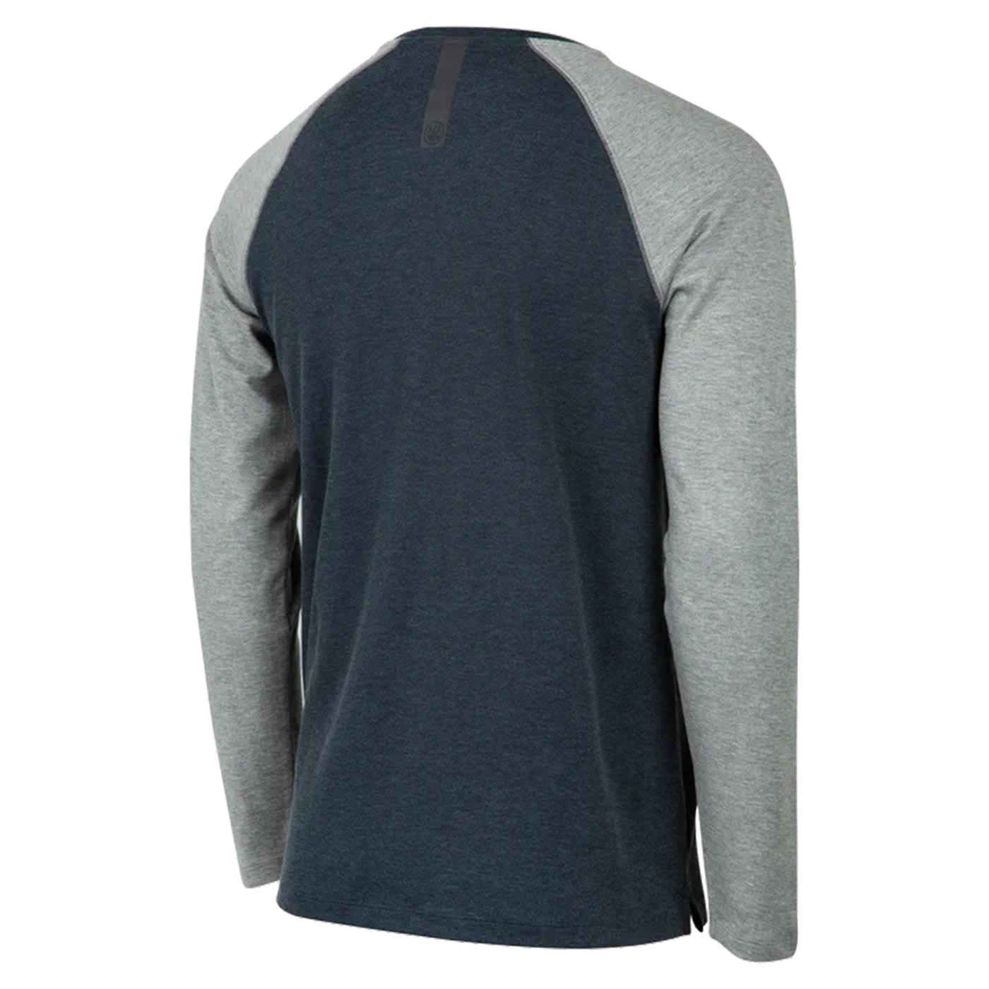 Scout Performance Henley - Ebony Mel & Grey Mel