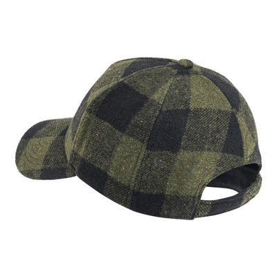 Lodge Checkered Hat - Green Moss Check