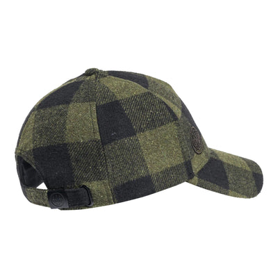 Lodge Checkered Hat - Green Moss Check