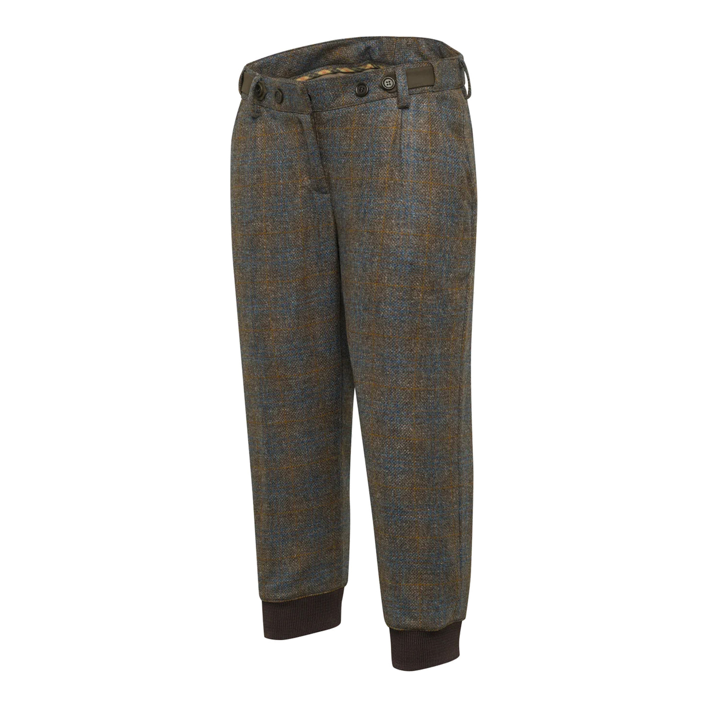 Women's St James Breeks - Brown & Celeste Check