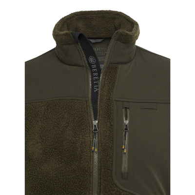 Halifax Sherpa Fleece Jacket - Green Moss