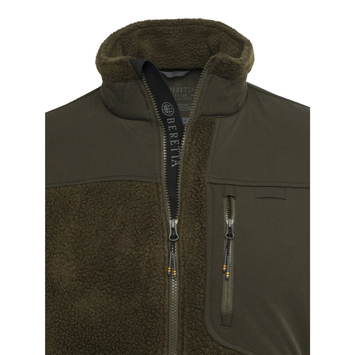 Halifax Sherpa Fleece Jacket in Green Moss for Men Hunting