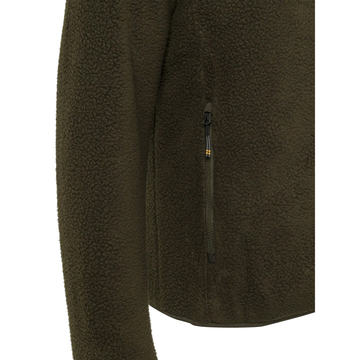 Halifax Sherpa Fleece Jacket in Green Moss for Men Hunting