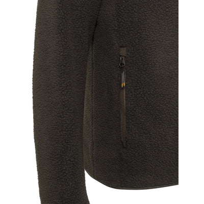 Halifax Sherpa Fleece Jacket - Brown Bark