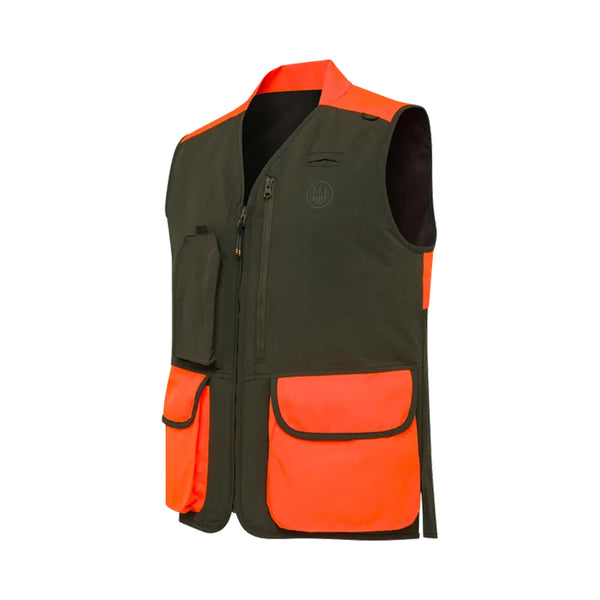 Thorn Resistant Vest - Green Moss & Orange