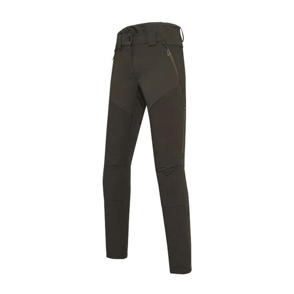 Women's 4 Way Stretch Pants - Brown Bark