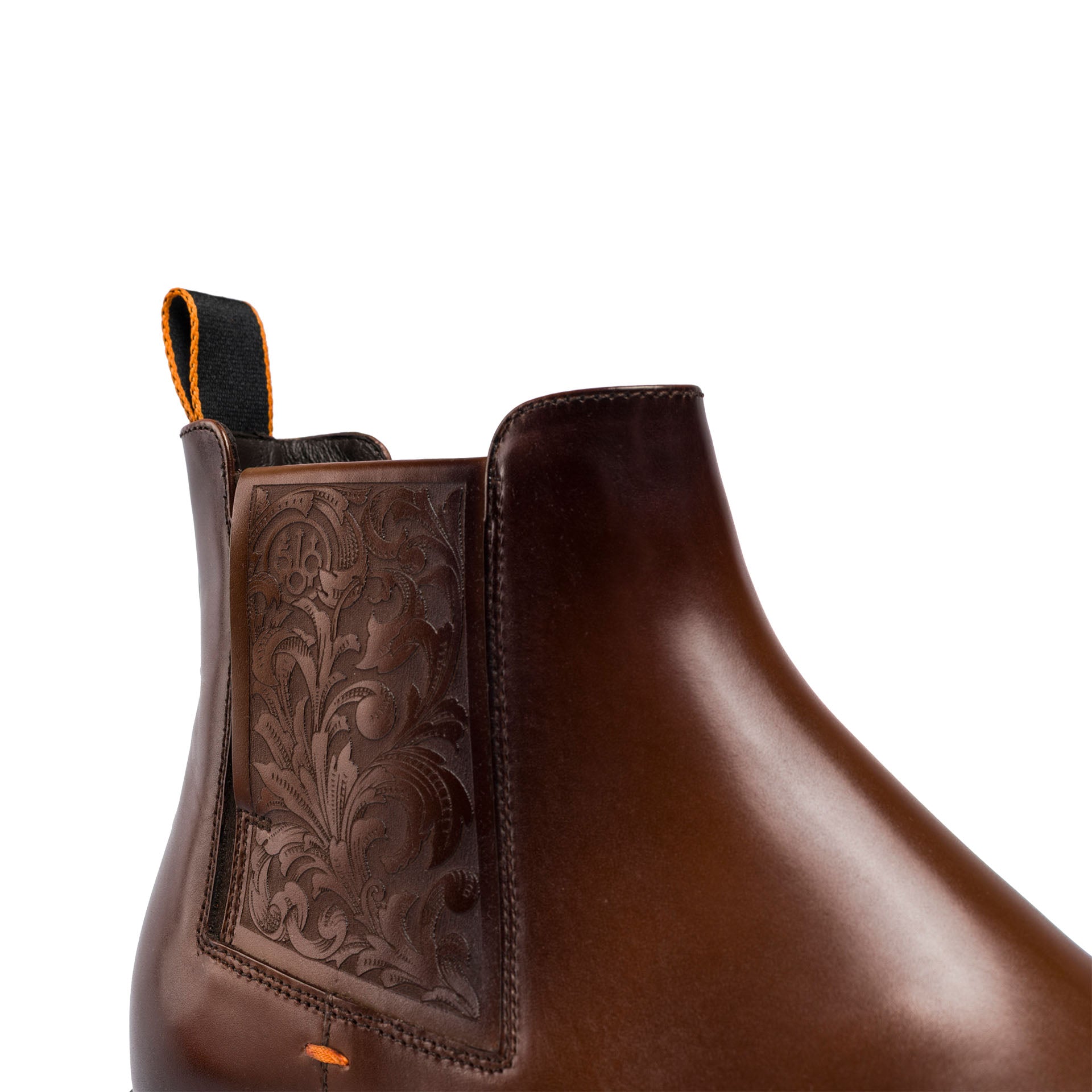 Beretta × Santoni 500 Years Chelsea Boots - Dark Brown