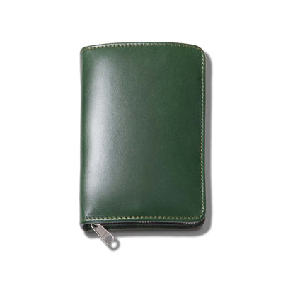 Smooth Leather Travel Cocktail Set - Green