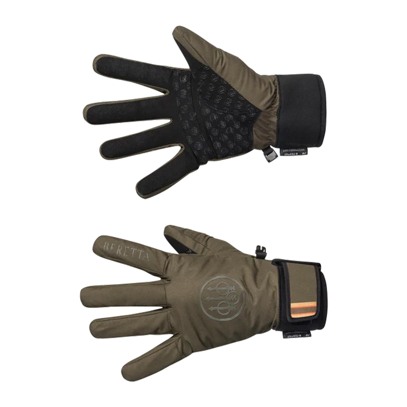 Beretta Men's Waterproof Gloves Green Moss – M
