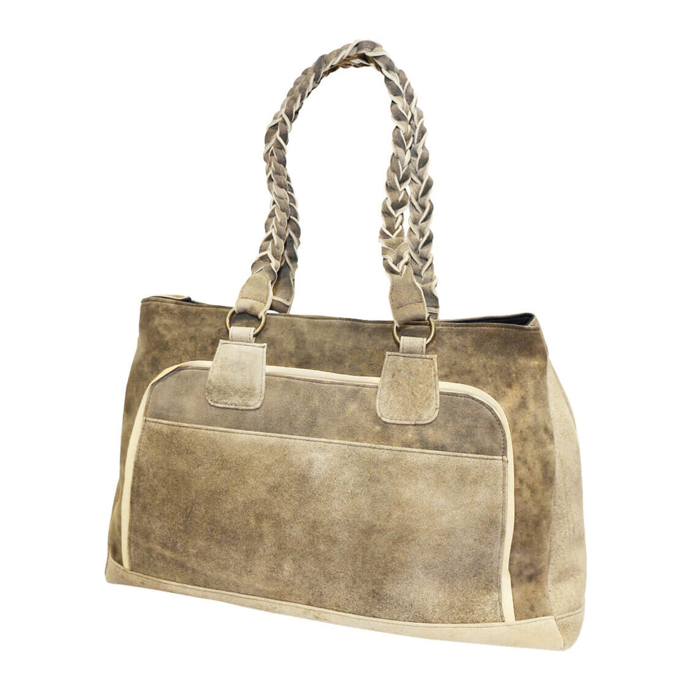 Chelsea Deer Leather Bag - Glacier