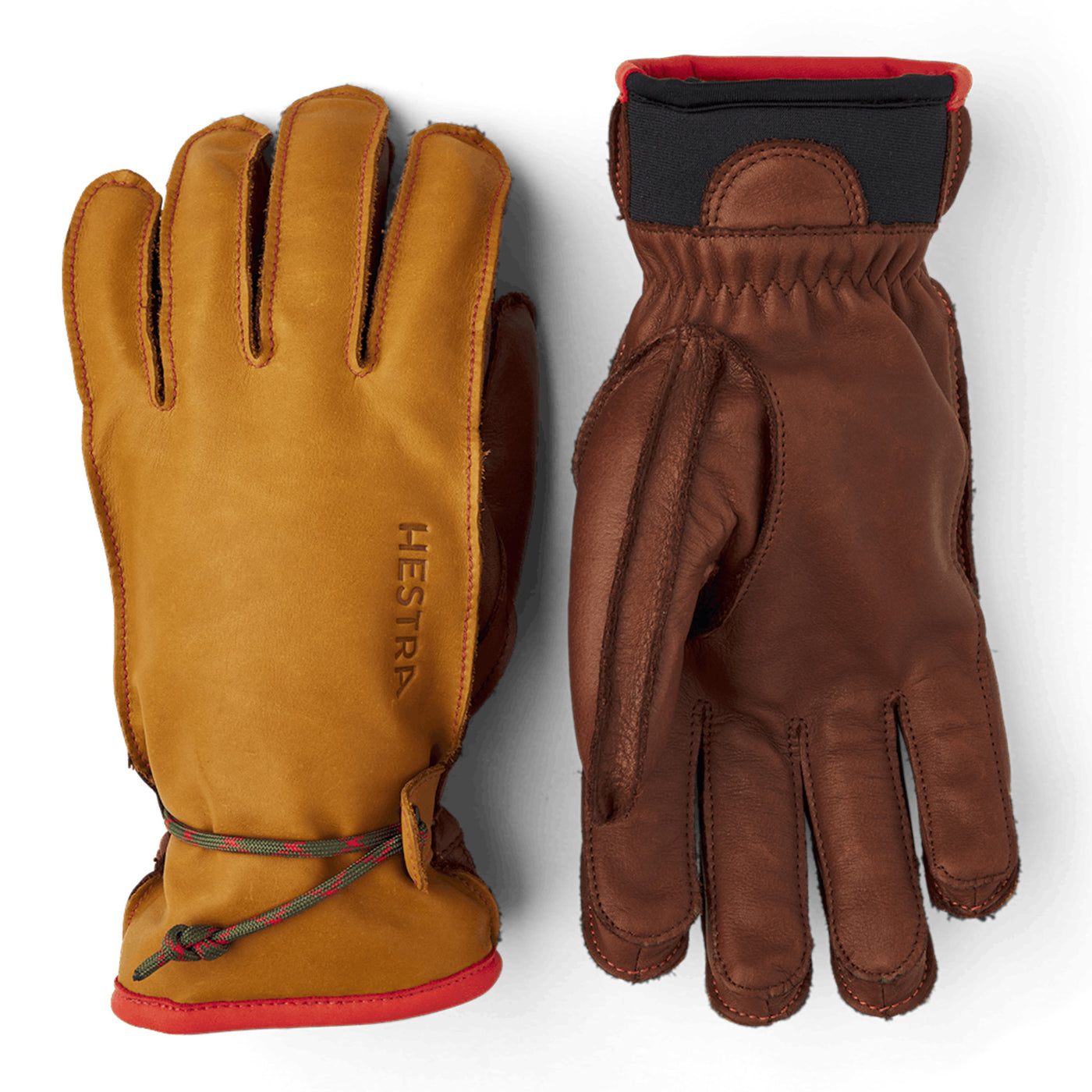 Wakayama 5 Finger Gloves - Cork & Brown