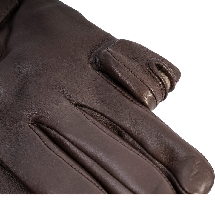 Holland and Holland Kevlar Lined Leather Shooting Gloves in Walnut