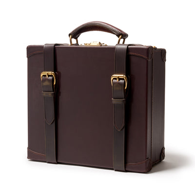 Alcan Leather Cartridge Box - Brown