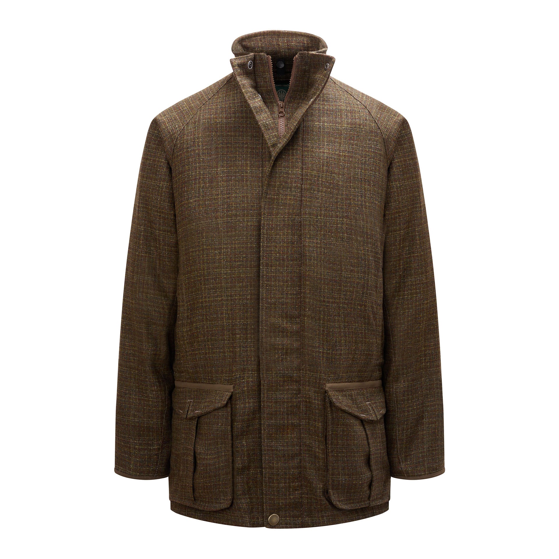 Supreme Tweed Coat チェスタコー L Beretta Gallery St. James Tweed Coat - Green & Rust Check For Sale