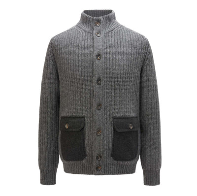 Aurelio Cardigan Sweater - Charcoal