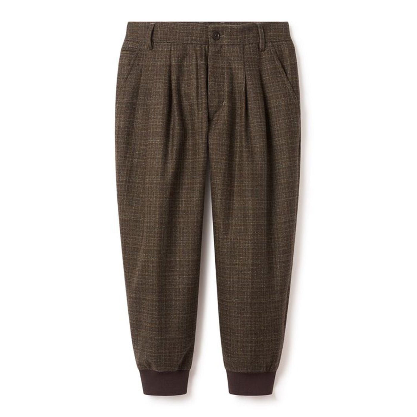 St. James Tweed Breeks - Green & Rust Check