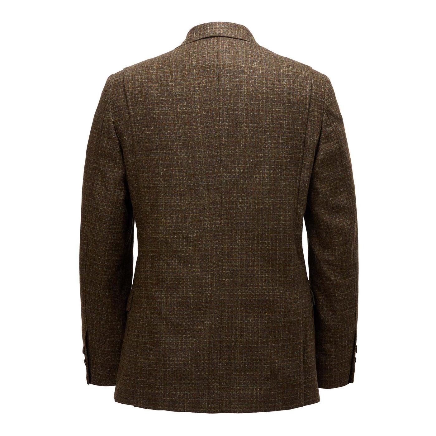 St. James Tweed Jacket - Green & Rust Check