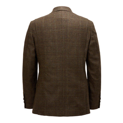 St. James Tweed Jacket - Green & Rust Check