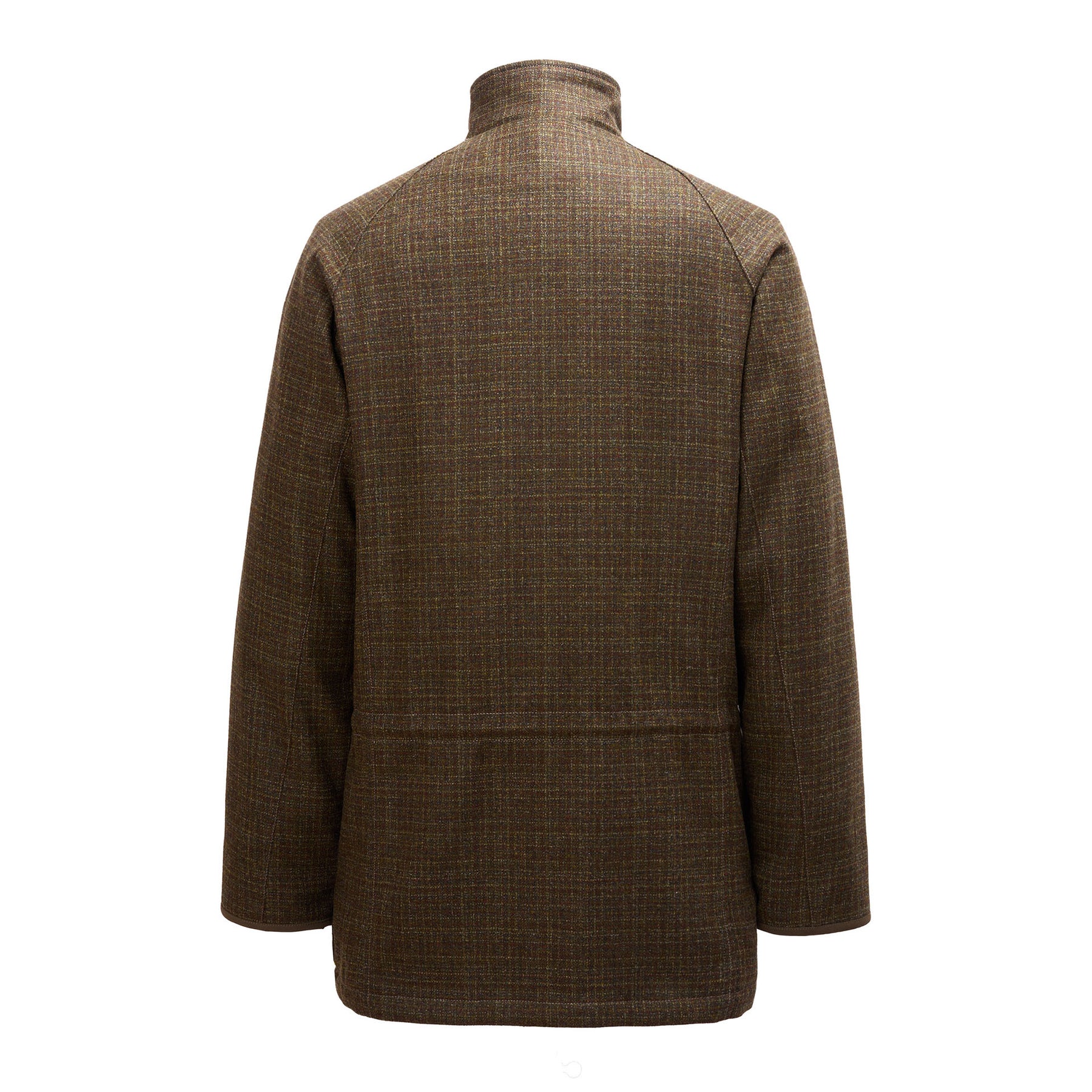 Green Rust Check Beretta Gallery St. James Tweed Coat - Green & Rust Check For Sale. #221071
