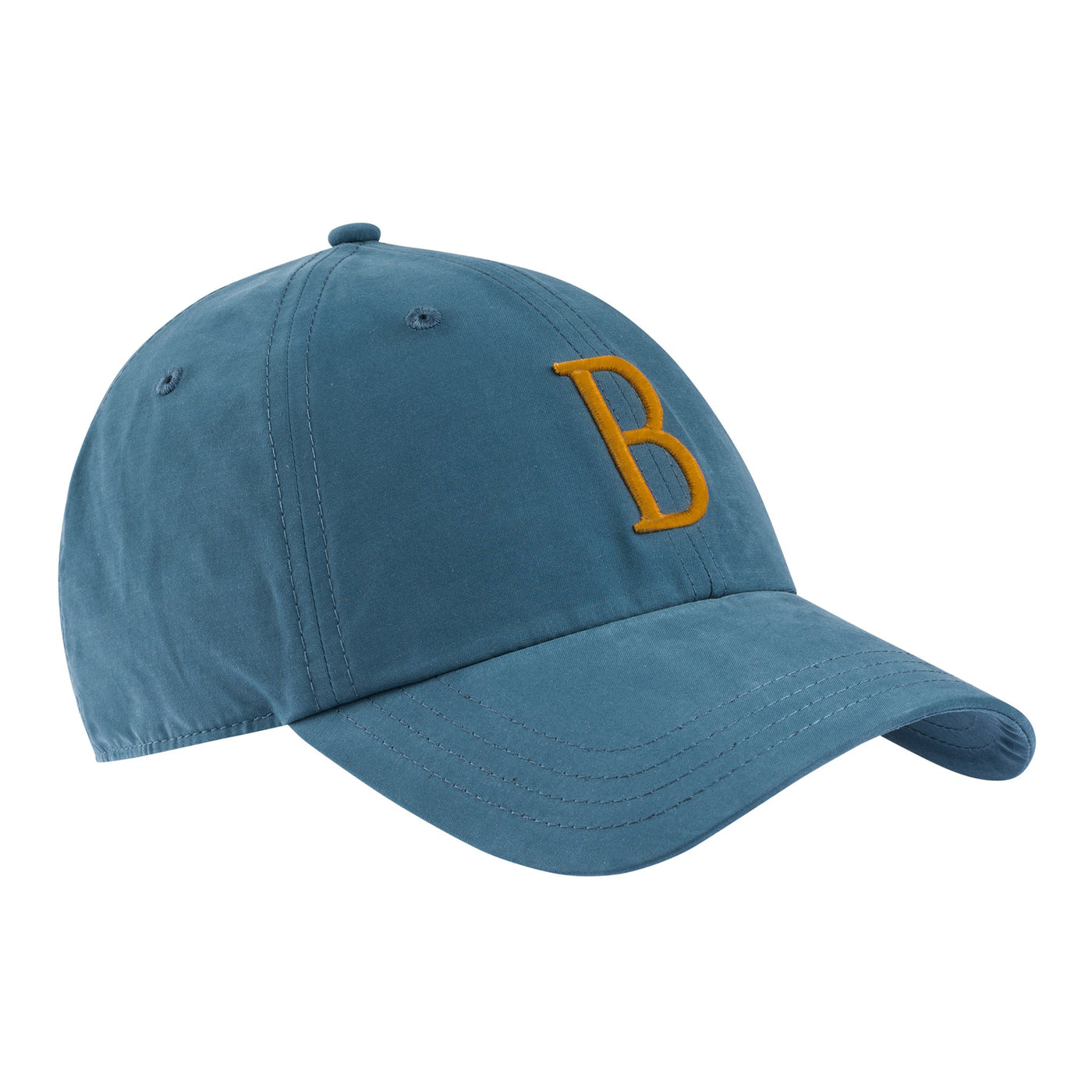 Big B Cap - Petrol Blue & Mustard