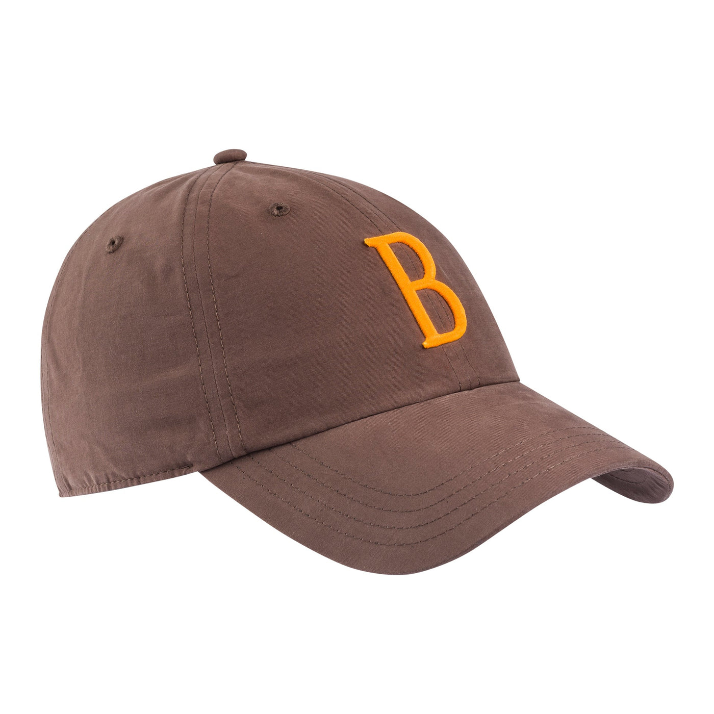 Big B Cap - Light Brown & Orange