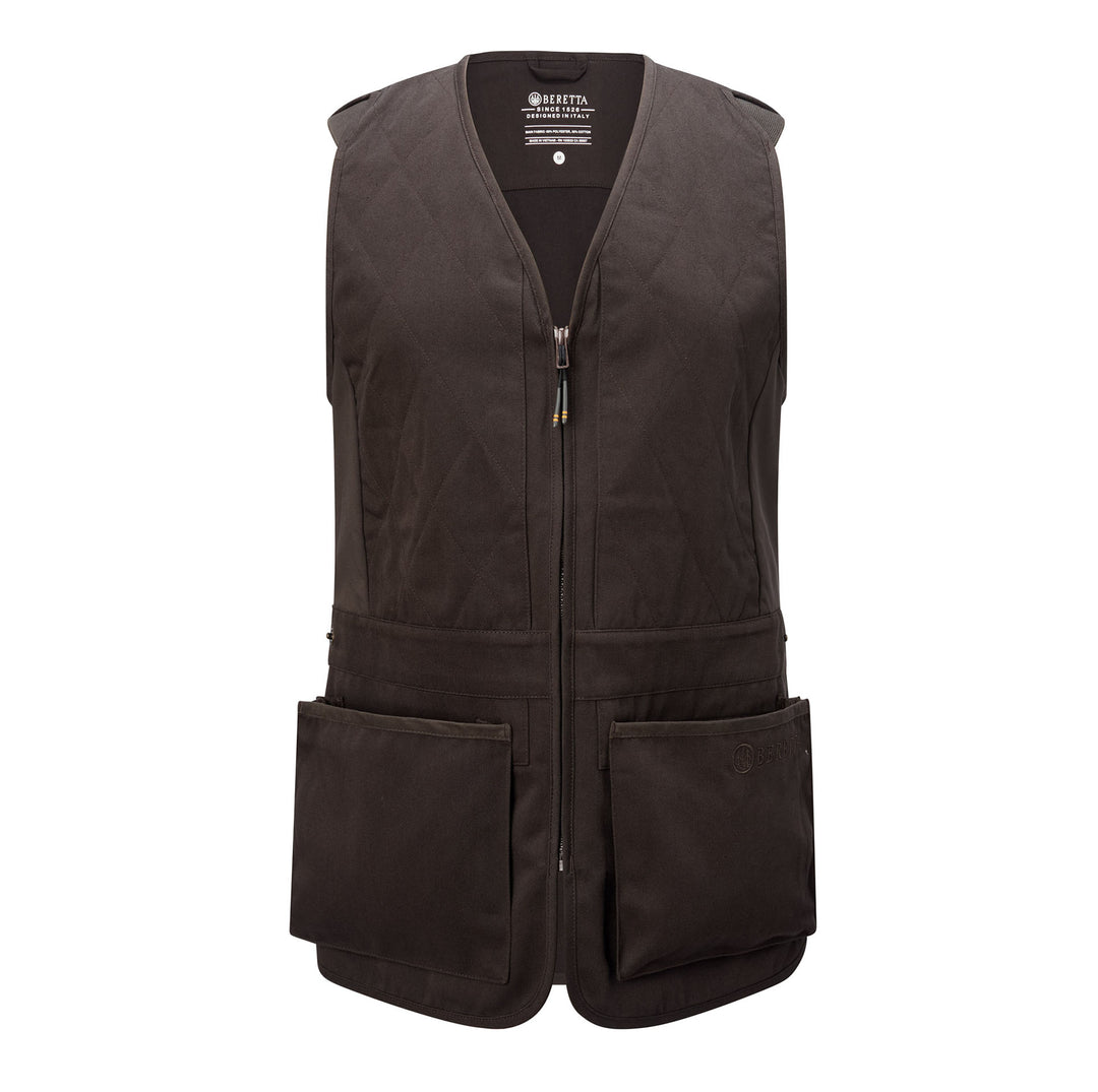 BERETTA Women's Teal Sporting EVO Vest - Brown Bark