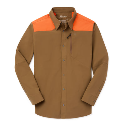 Beretta Ozark Tech Shirt - Otter & Orange