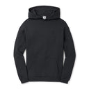 A black hoodie with the 'Big B' logo on the chest, a front kangaroo pocket, and a hood without drawstrings.