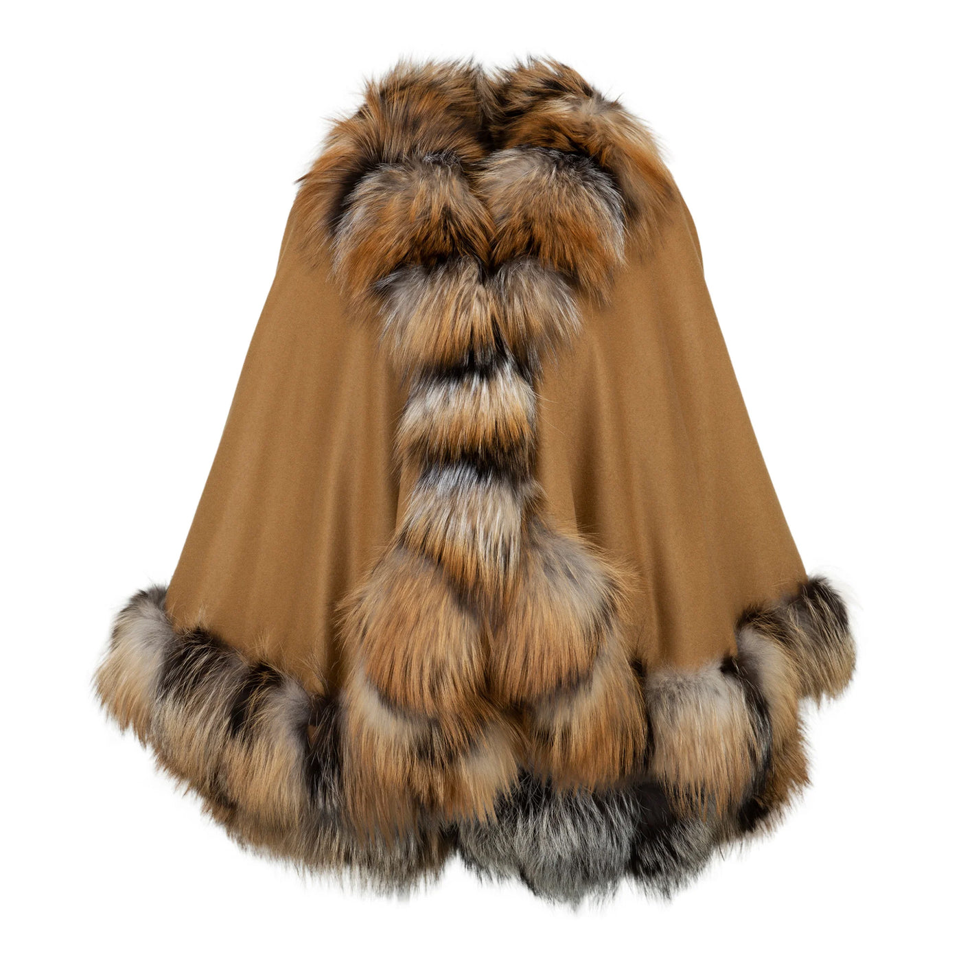 Fox Cashmere Cape