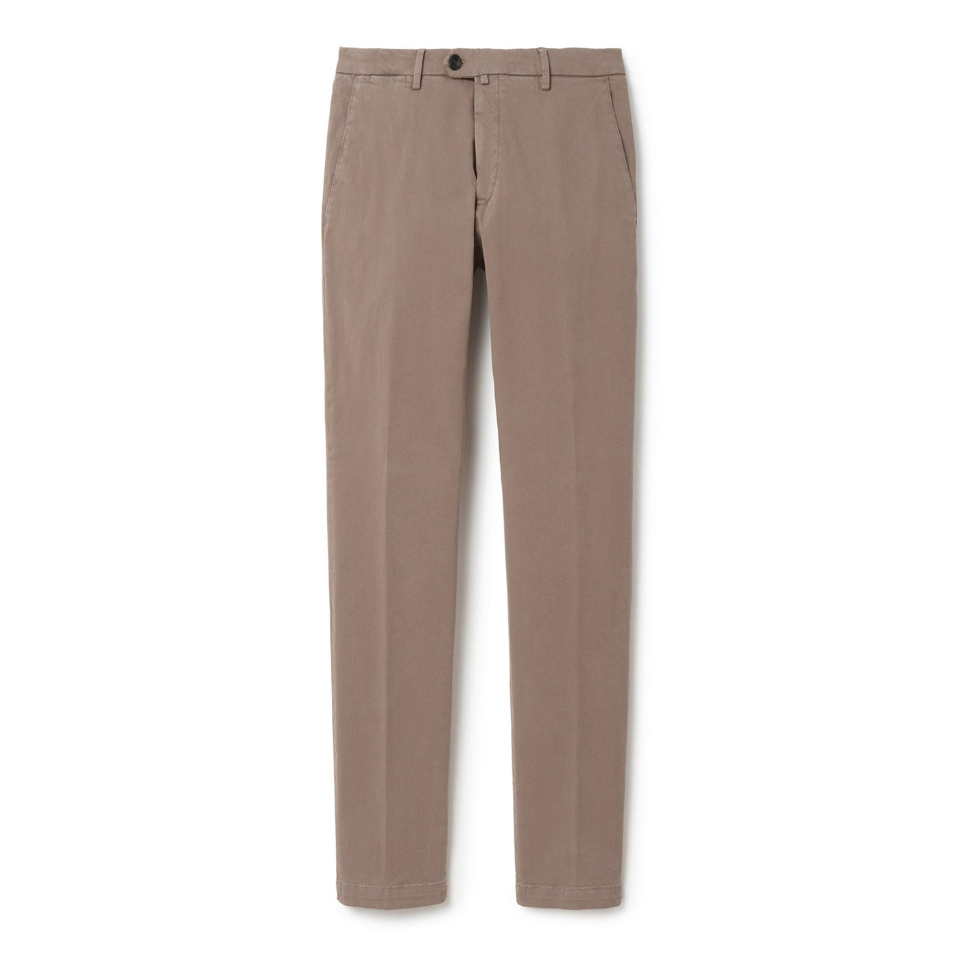 Taper Fit Cotton Chino Trouser - Dark Willow