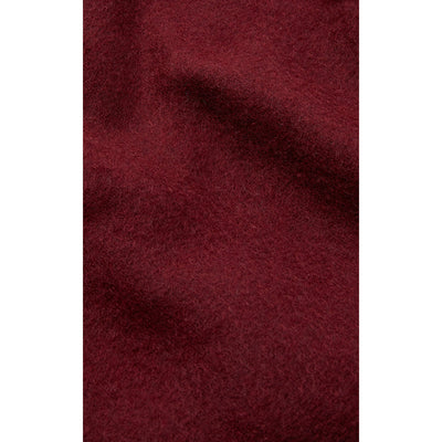 Cashmere Contrast Rev Scarf - Maroon