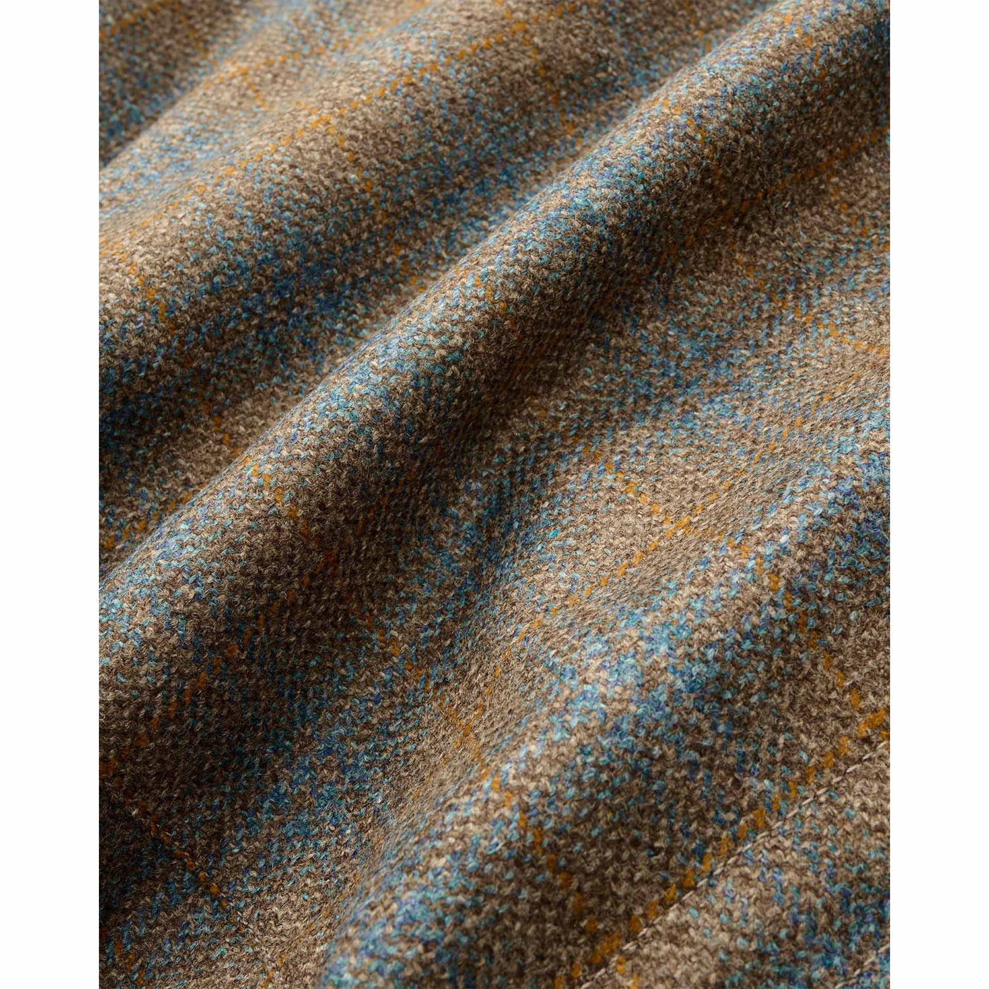 Women's St. James Tweed Jacket - Brown & Celeste Check