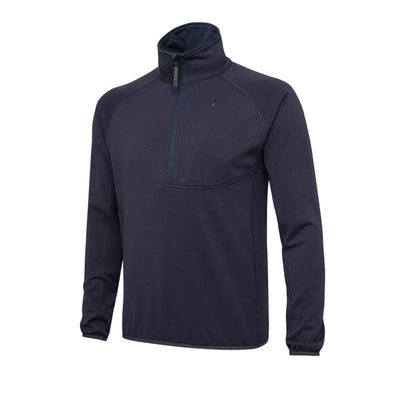 Beretta Ceramic Face Fleece Zip-Neck - Ebony