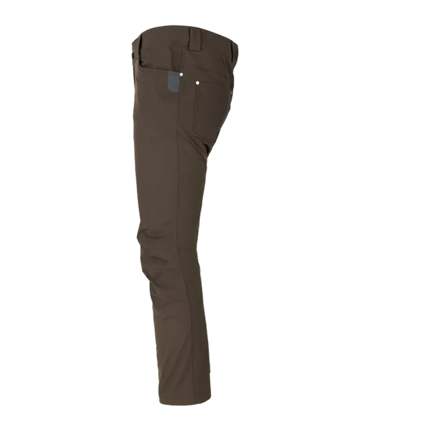 Brown pants on a white background