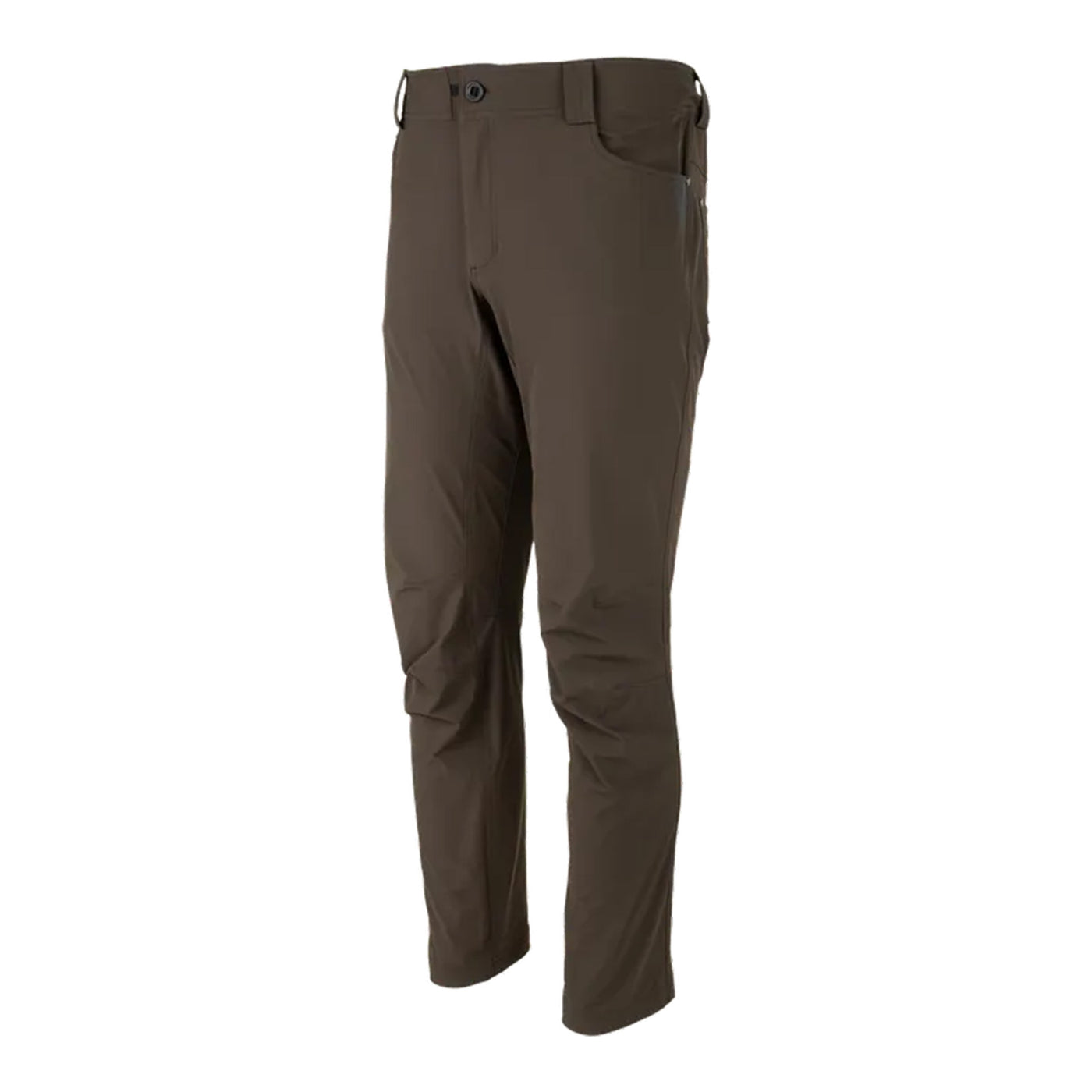 Brown pants on a white background